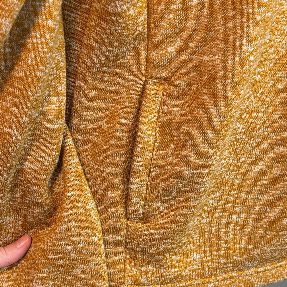 Women's Columbia Mustard Button-Up Hoodie - Picture 3 of 5